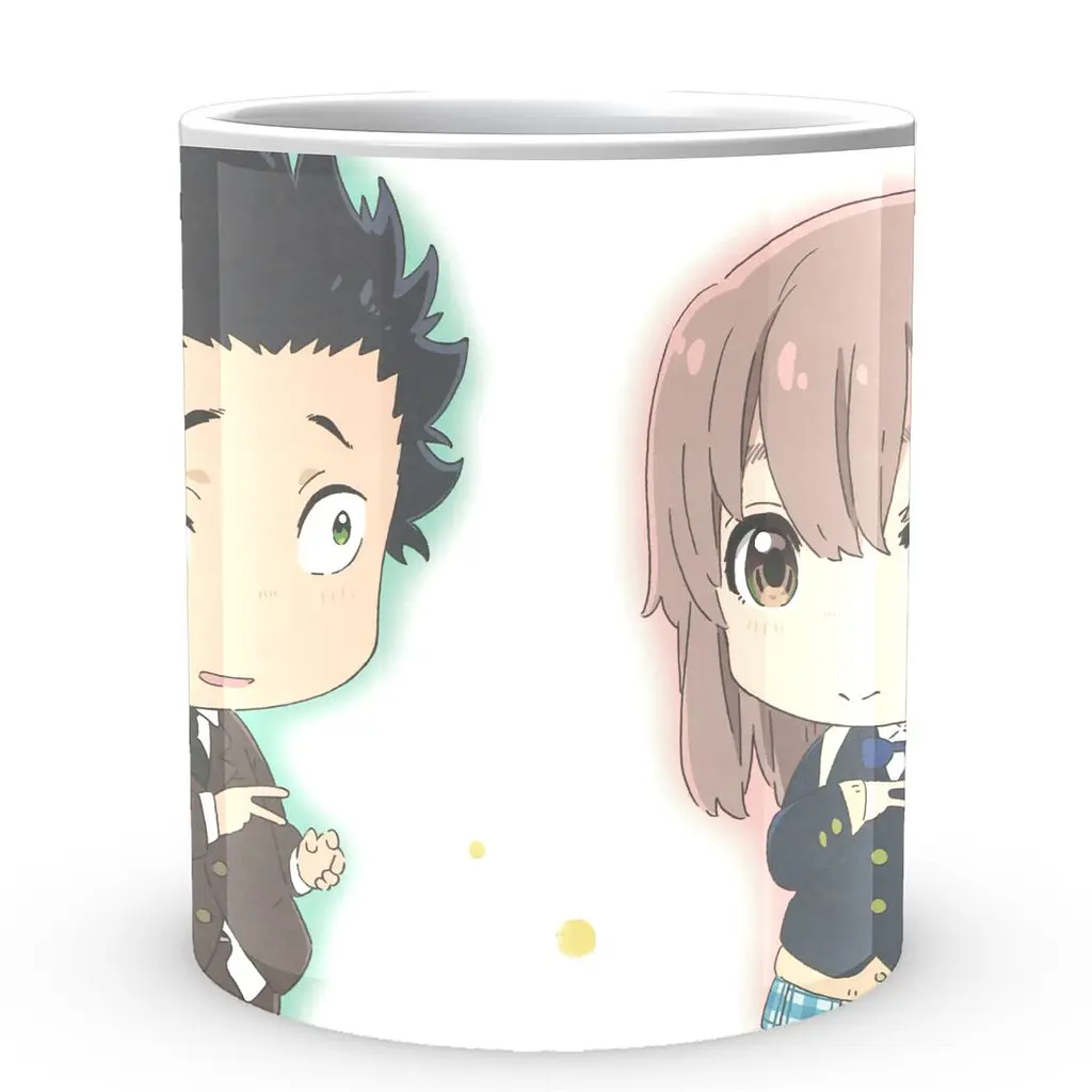 Кухоль GeekLand Silent Voice Форма голосу Нішимія Ішида SV 02.10 330 мл білий - фото 2