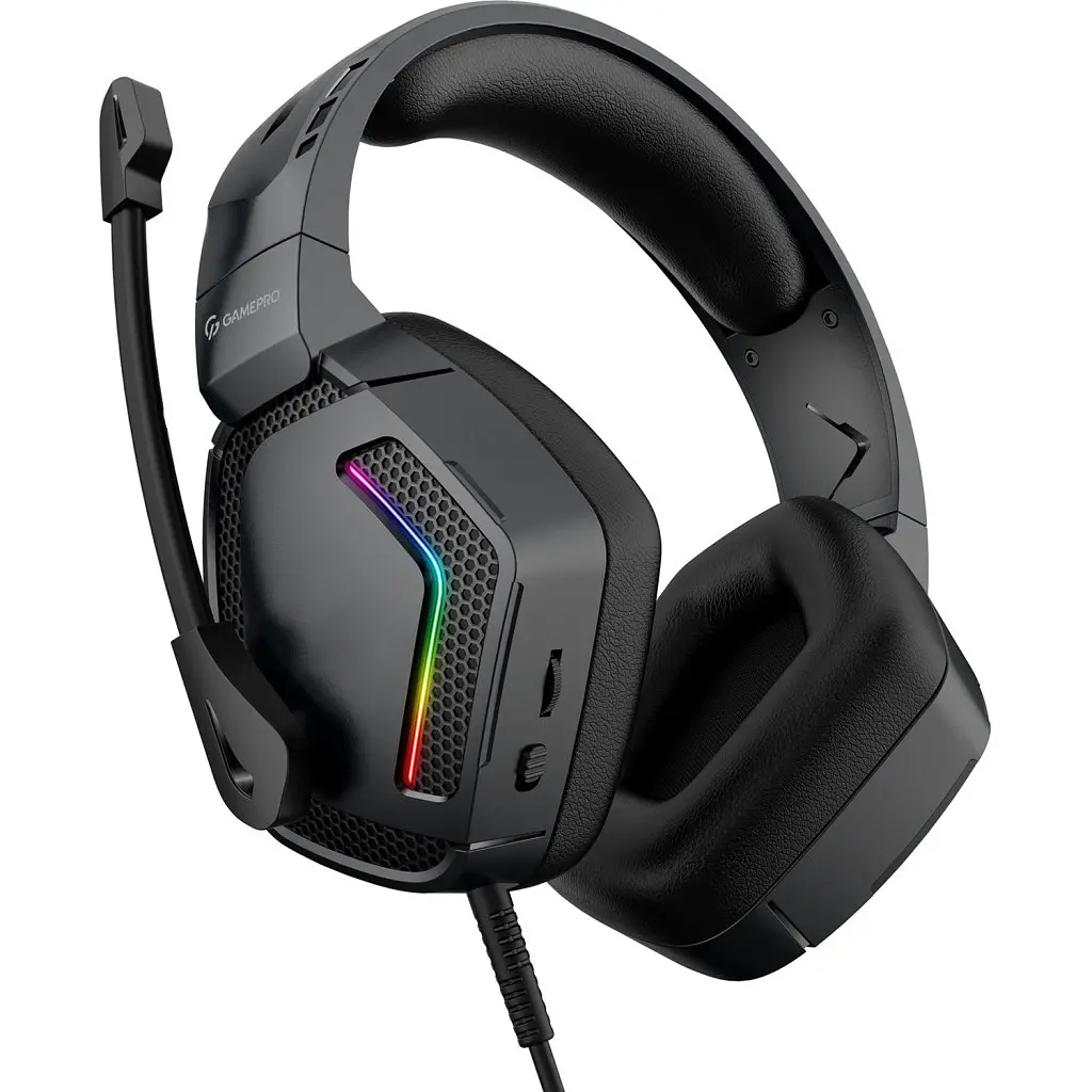Навушники GamePro HS605 RGB Black (HS605) - фото 5