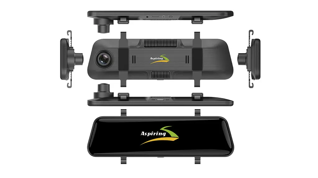 Дзеркало заднього виду з відеореєстратором Aspiring Maxi 4 Speedcam, WIFI, GPS, 4K - фото 5