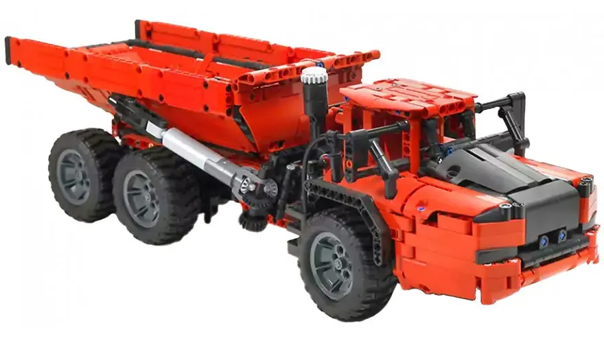 Конструктор Onebot Engineering vehicle articulated Xiaomining truck OBLKSC59AIQI GP00090CN - фото 3