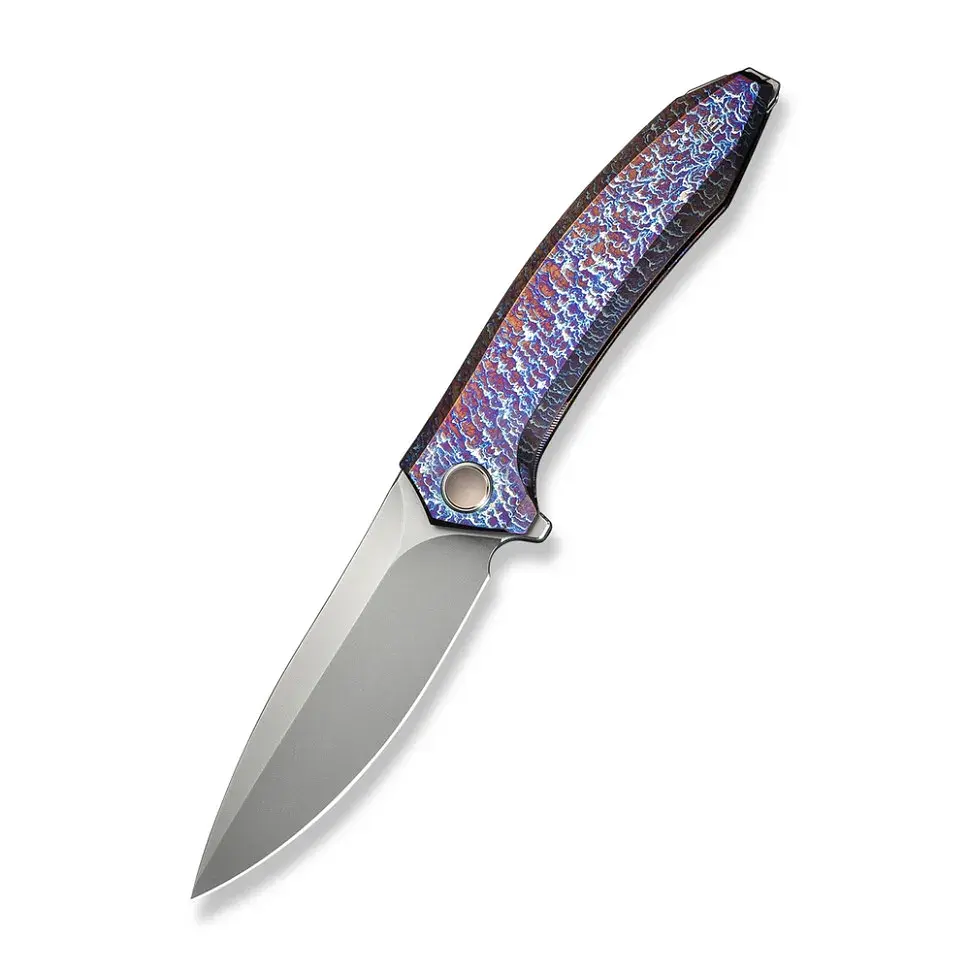 Ніж Weknife Acuminal, Rainbow Titanium, Stonewash (WE23070-4)