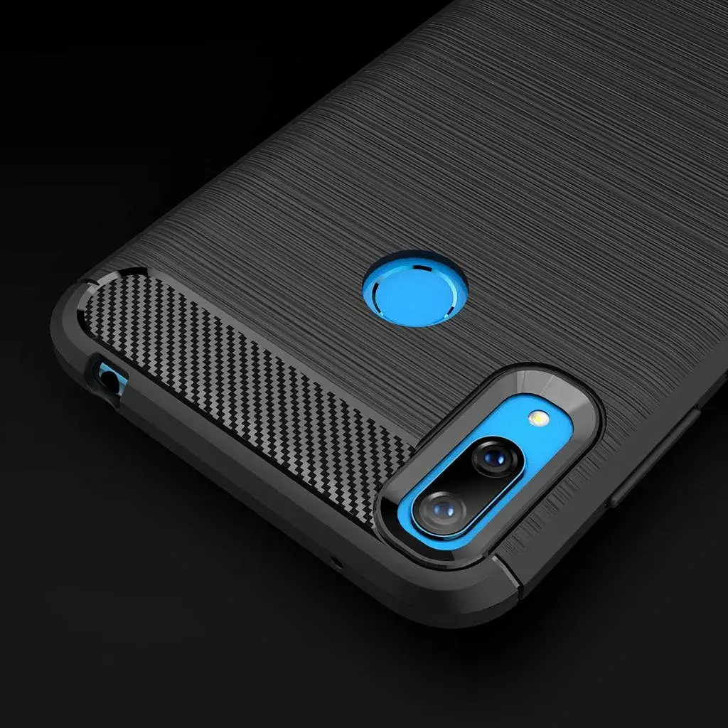 Чохол до мобільного телефона Laudtec для Huawei Y7 2019 Carbon Fiber (Black) (LT-HY72019B) - фото 8
