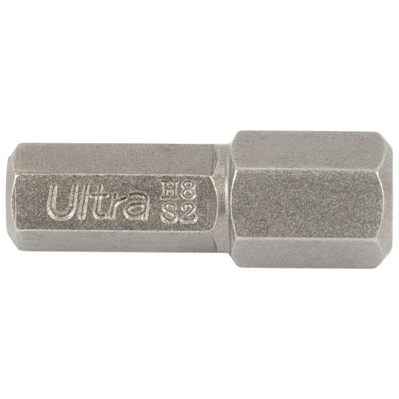 Біти HEX 8×25мм ¼" 8шт S2 (блістер) ULTRA (4015032) - фото 3