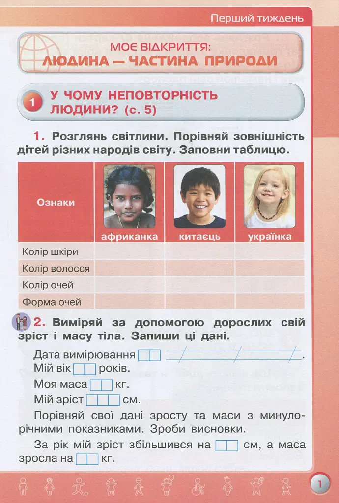 Я досліджую світ 3 клас. Робочий зошит. Частина 1 - фото 2