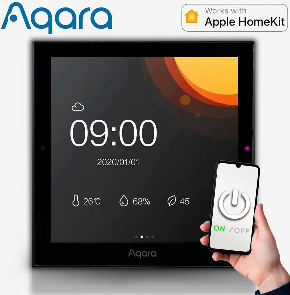 Розумна сенсорна панель Aqara Smart Switch Panel S1 Grey (ZNCJMB14LM) [88630] - фото 10
