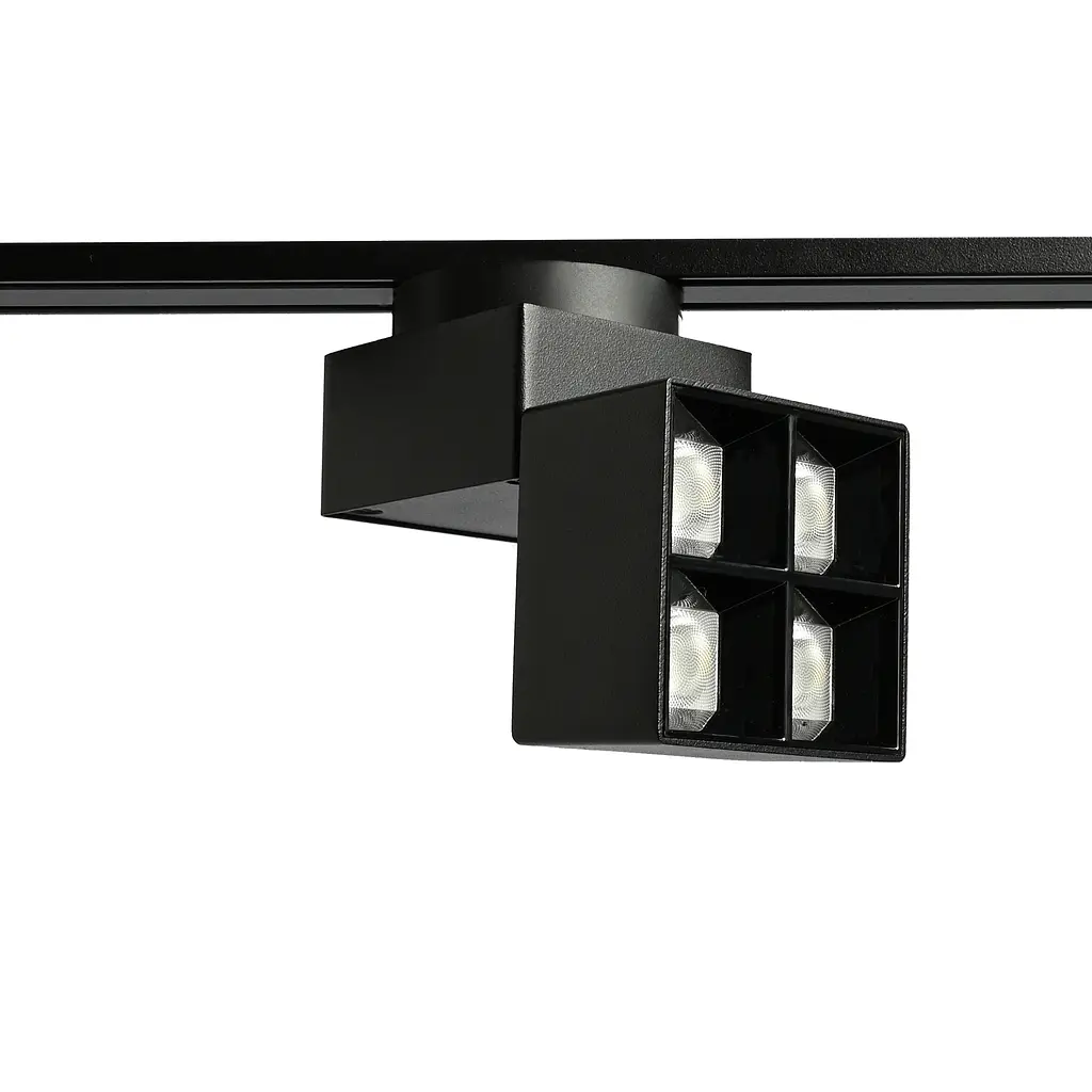 Світильник МАГНІТНИЙ трековий VIDEX LE24B 7.5W 4000K 48V Black VIDEX (28025-000) - фото 3