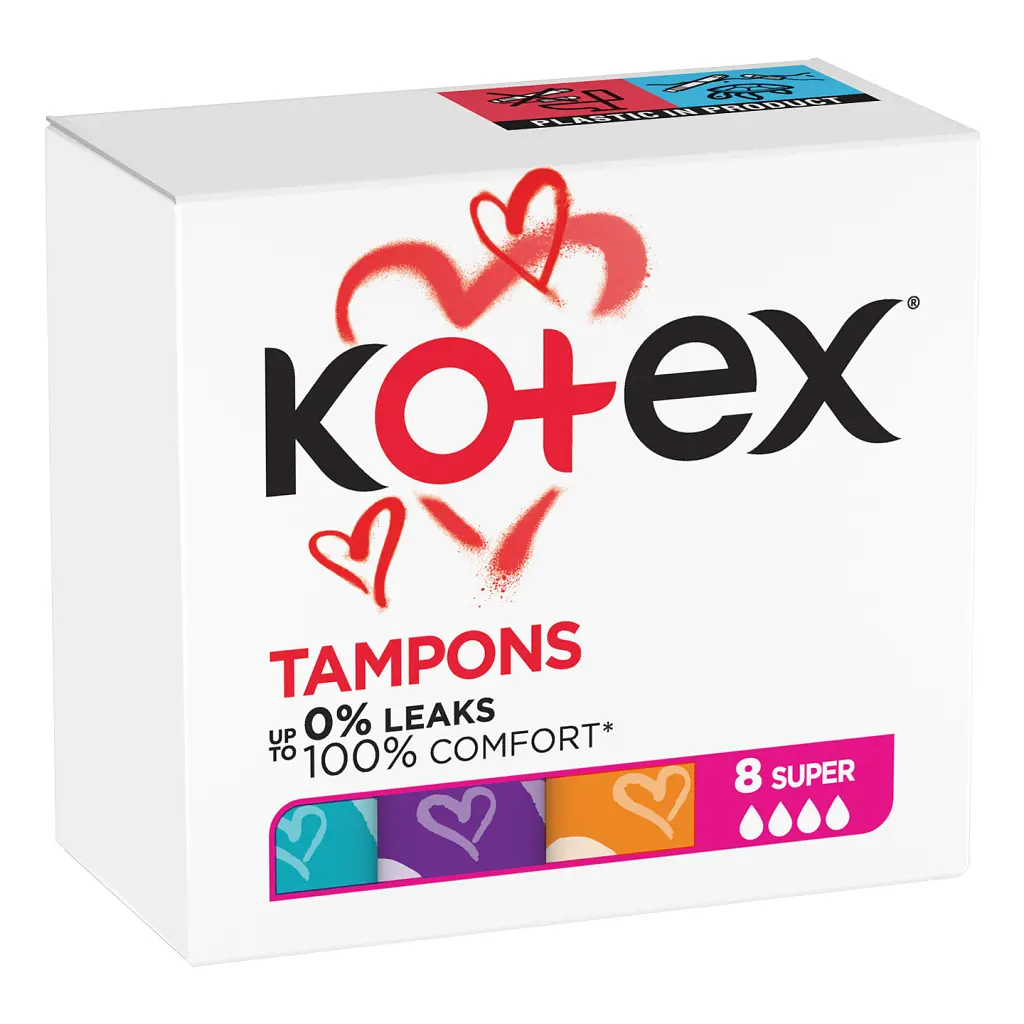 Тампони Kotex Super 8 шт. (5029053534541) - фото 2