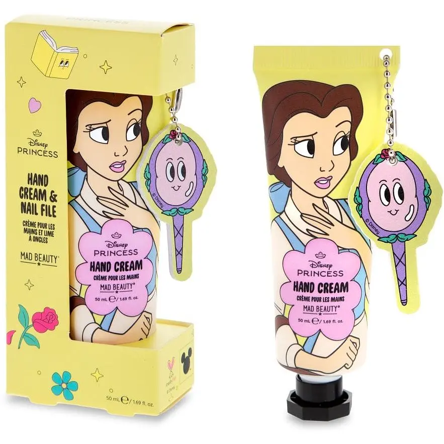 Крем для рук Mad Beauty Disney Princess Express Yourself Бель с пилочкой 50 мл - фото 2