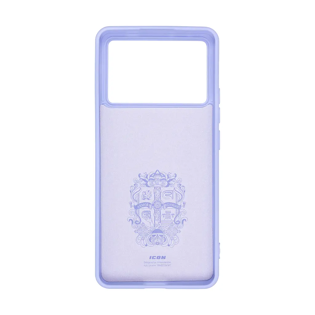 Чехол ArmorStandart ICON для Xiaomi Poco X6 Pro 5G Lavender (ARM73368) - фото 2