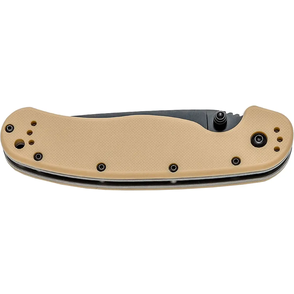 Ніж Ontario Knife RAT I AUS-8 BB Desert Tan - фото 2