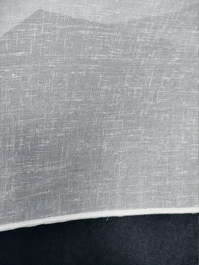 Тюль льон біла 300х270 - фото 3