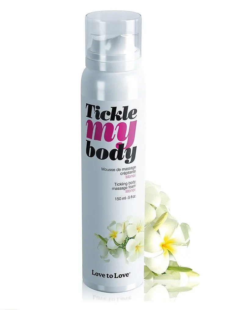 Масажна піна, що зволожує, 150 мл. Love To Love Tickle My Body Monoi