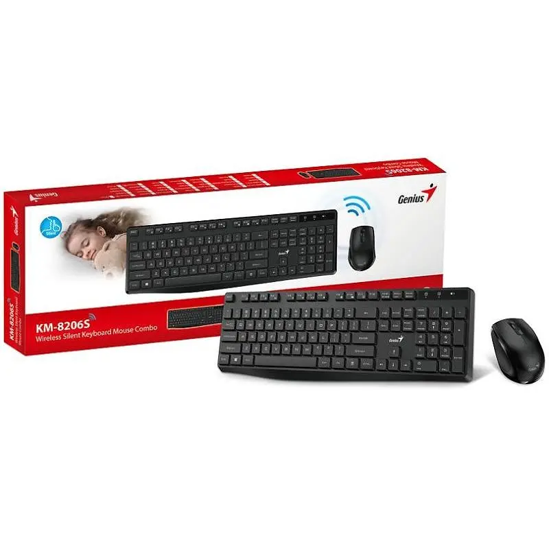 Комплект клавіатура та миша GENIUS KM-8206S 31340017404 - фото 3