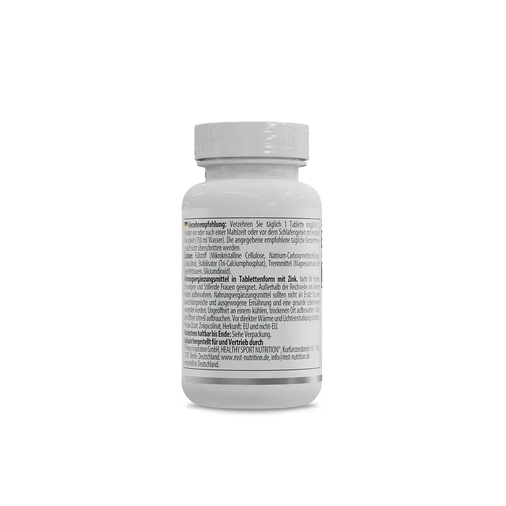 Витамины и минералы Healthy Zinc Picolinate, 60 таблеток - фото 4