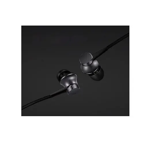 Наушники проводные Xiaomi Mi In-Ear Headphones Basic Black (Piston Fresh Bloom) - фото 3