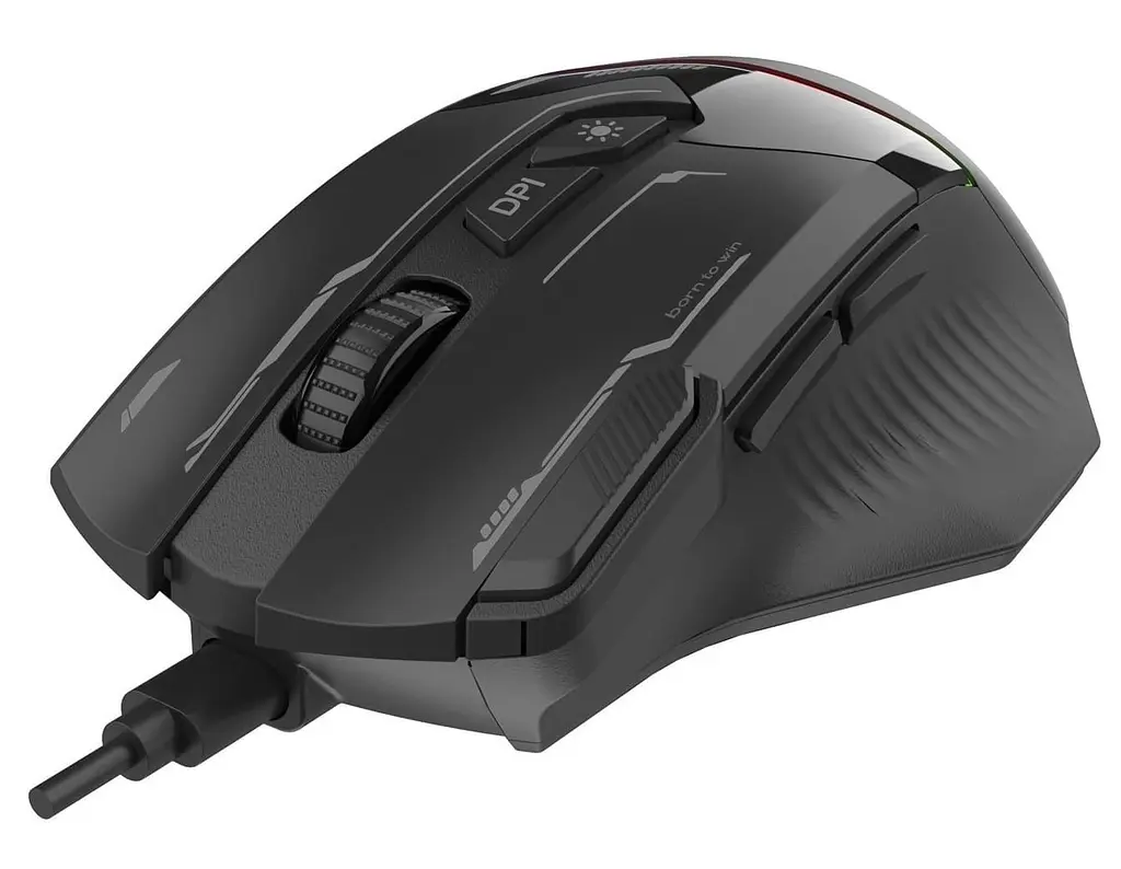 Мышь GamePro GM300 RGB USB Black (GM300B) - фото 5