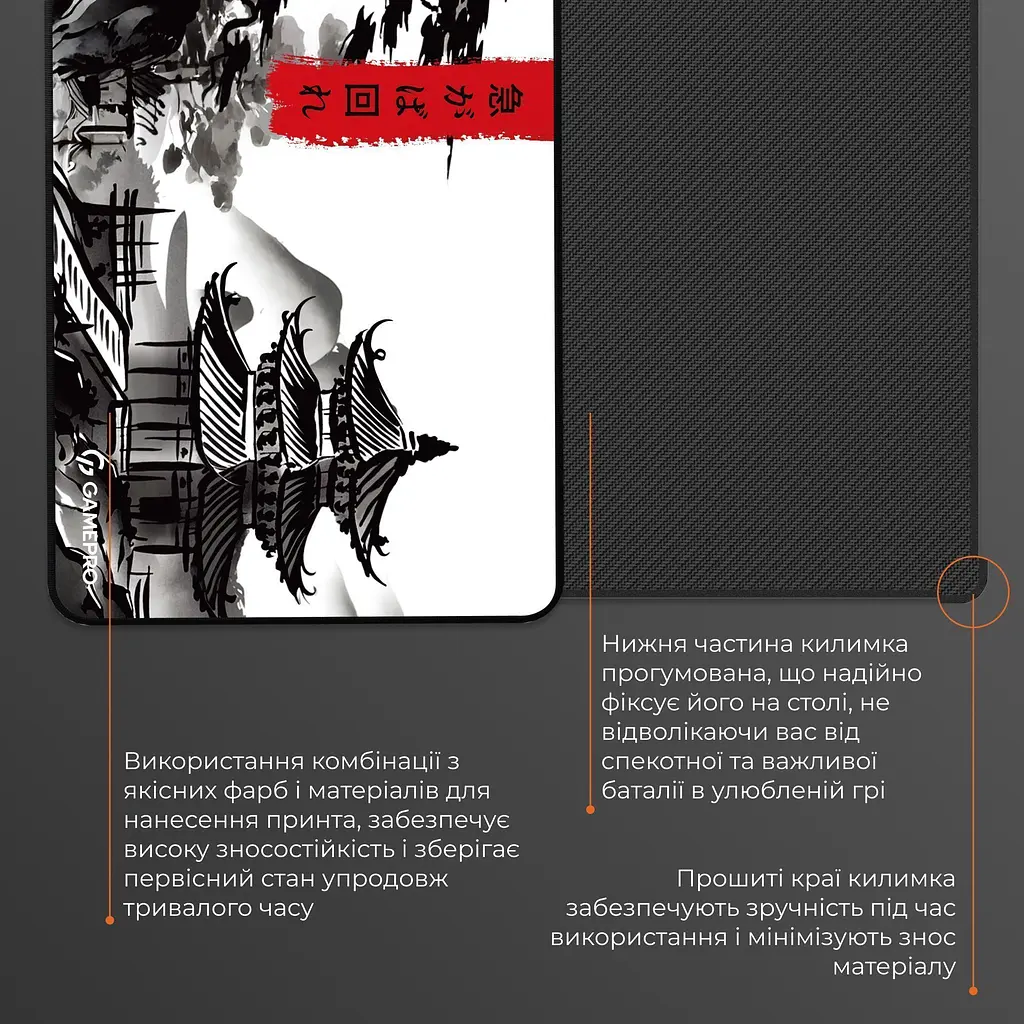 Ігрова поверхня GamePro MP085BW [144523] - фото 6