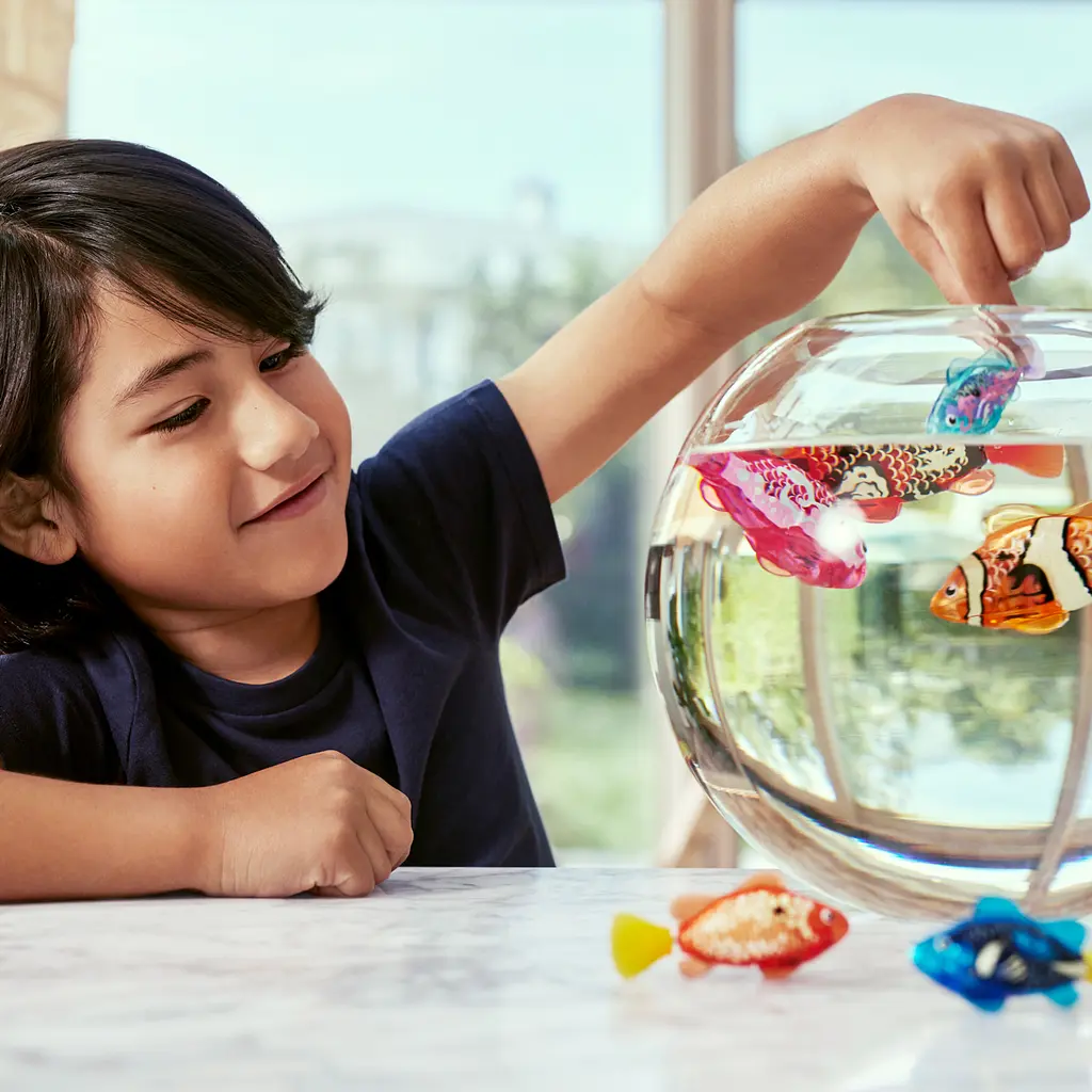 Інтерактивна іграшка Pets & Robo Alive S3 Роборибка, помаранчева (7191-5) - фото 8