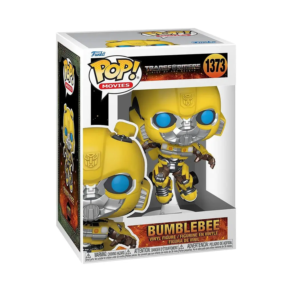 Игровая фигурка Funko POP! серии Трансформеры - Бамблби в прыжке - фото 3