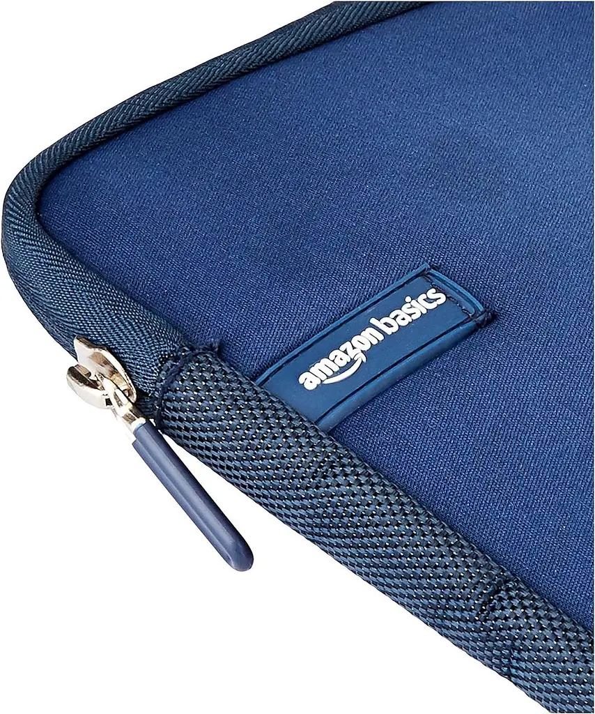 Чохол для ноутбука Amazon Basics Sleeve 15.6" Темно-синьо-синій (B01EFMIL4U) - фото 4