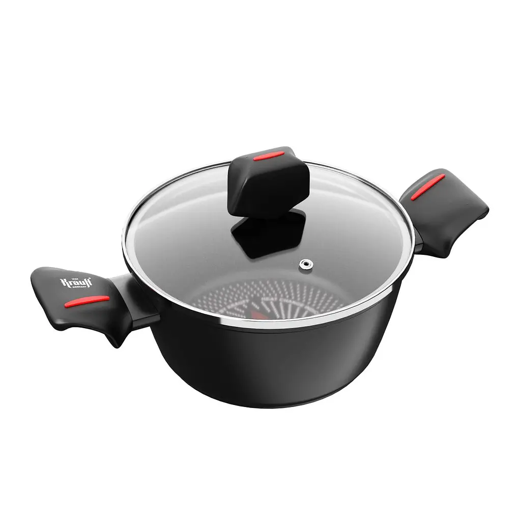 Набір із 2-х каструль Smart Fry Krauff 2.3л, 6.6л + кухонна дошка - фото 2