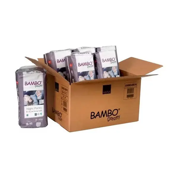 Нічні ЕКО підгузки-трусики для дівчаток Bambo Dreamy Night Pants Girls (35-50 кг), 8-15 років. Bambo Nature (18876) - фото 4
