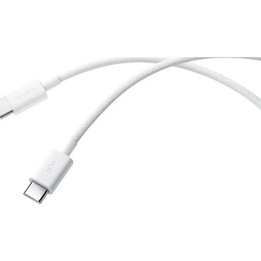 Кабель Xiaomi USB-С to USB-C 3A 1m White (BHR087GL) [162666] - фото 3