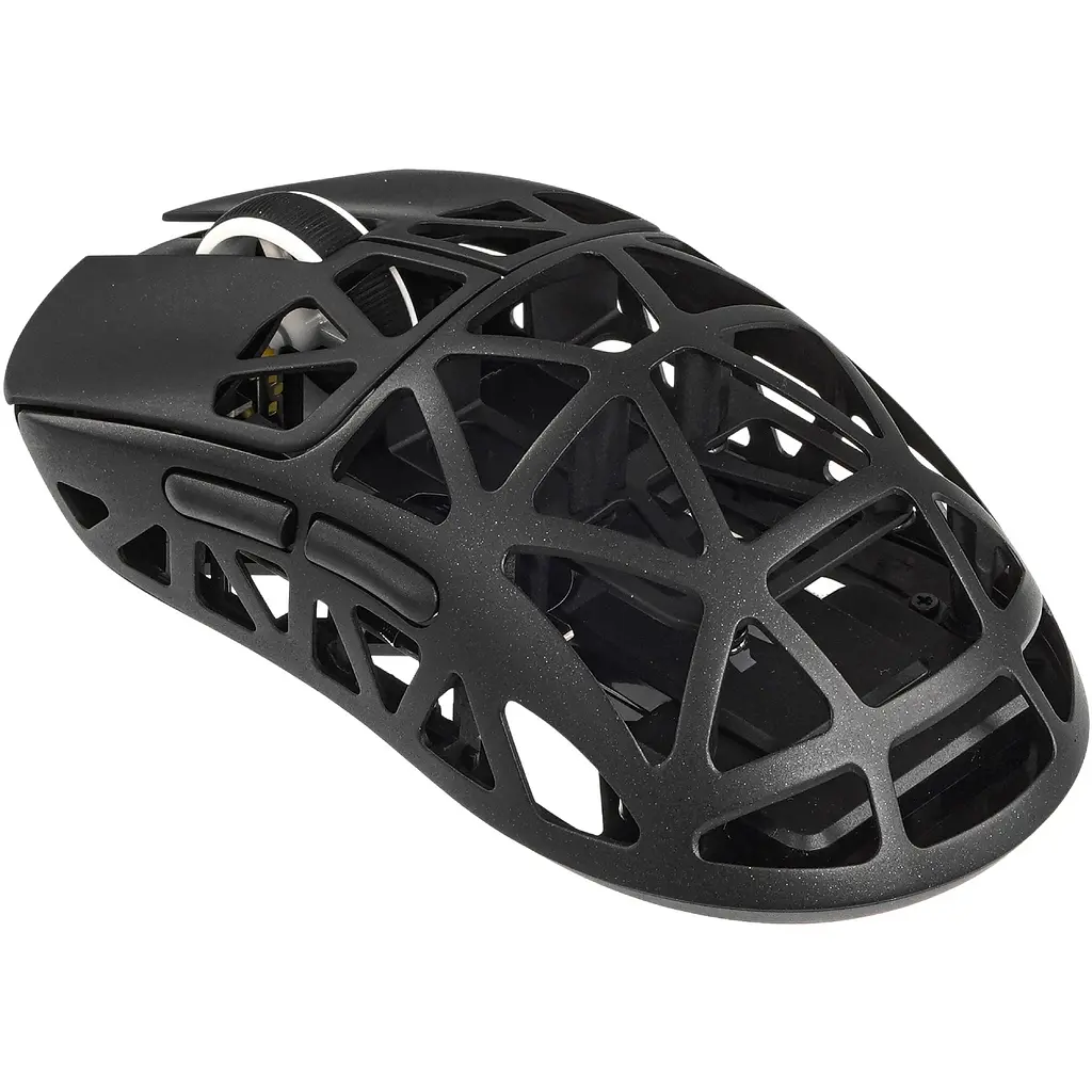 Мишка Attack Shark R2, Wireless/Bluetooth, 42000dpi, (PAW3950), 6кн., Black - фото 3