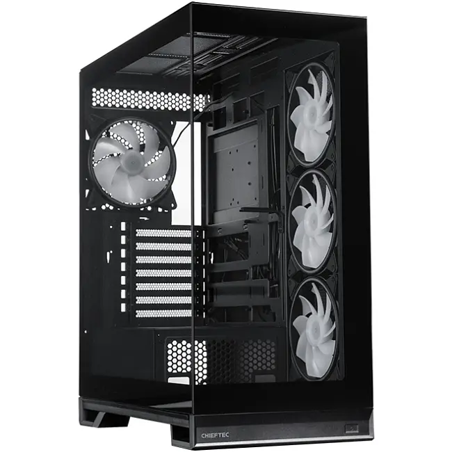 Корпус Chieftec VISTA MAX GX-30B-OP 4x140mm A-RGB, ATX, без БЖ, Black - фото 8