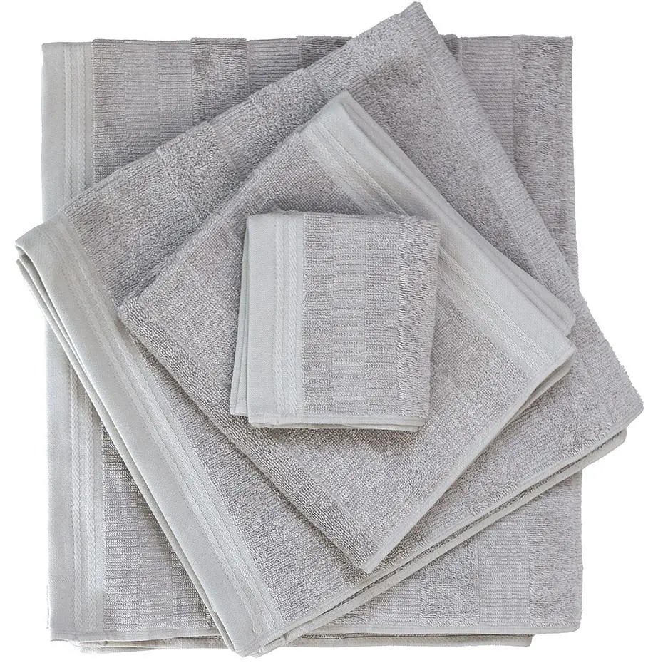 Полотенце МВМ My Home Вдохновение 70x140 см серо-голубое (BT-12 L GRAY/BLUE) - фото 8