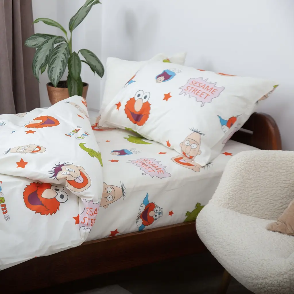 Комплект постельного белья ТЕП Soft dreams Сезам Стрит подростковый (2-04191_29911) - фото 3
