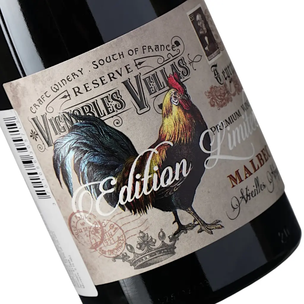 Вино Le Coq Malbec IGP Pays D'Oc, черовне, сухе, 0,75 л - фото 5