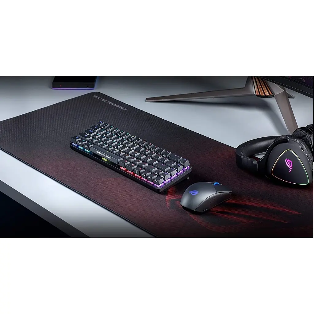 Килимок для мишки ASUS ROG Scabbard II Black (90MP0210-BPUA00) - фото 2