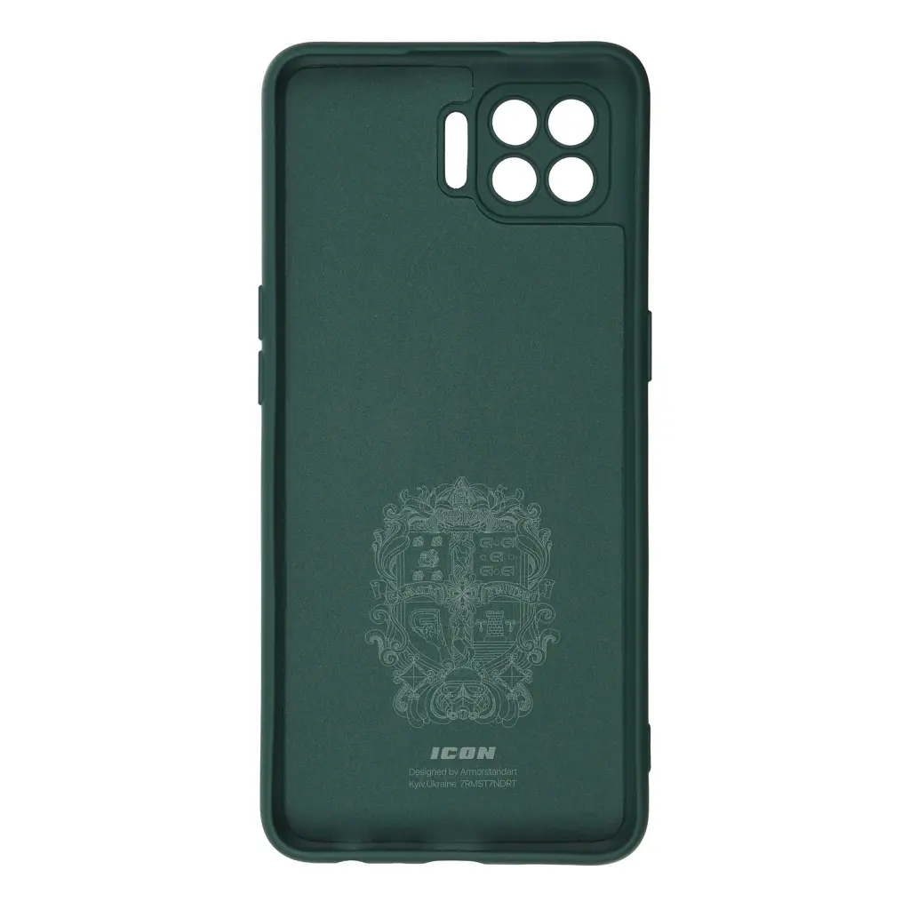Чехол ArmorStandart ICON для OPPO Reno 4 Lite/A93 Camera cover Pine Green - фото 2