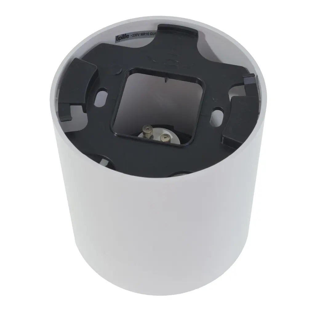 Подсветка тубус Brille накладная AL-709/1 GU5.3 BK/WH MR16 36-291 - фото 6