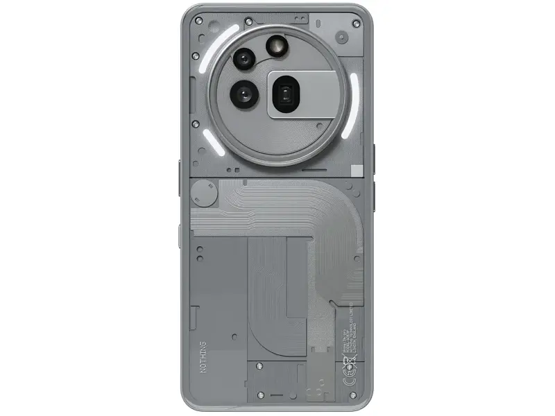 Смартфон Nothing Phone (3a) Pro 12/256GB Gray - фото 2