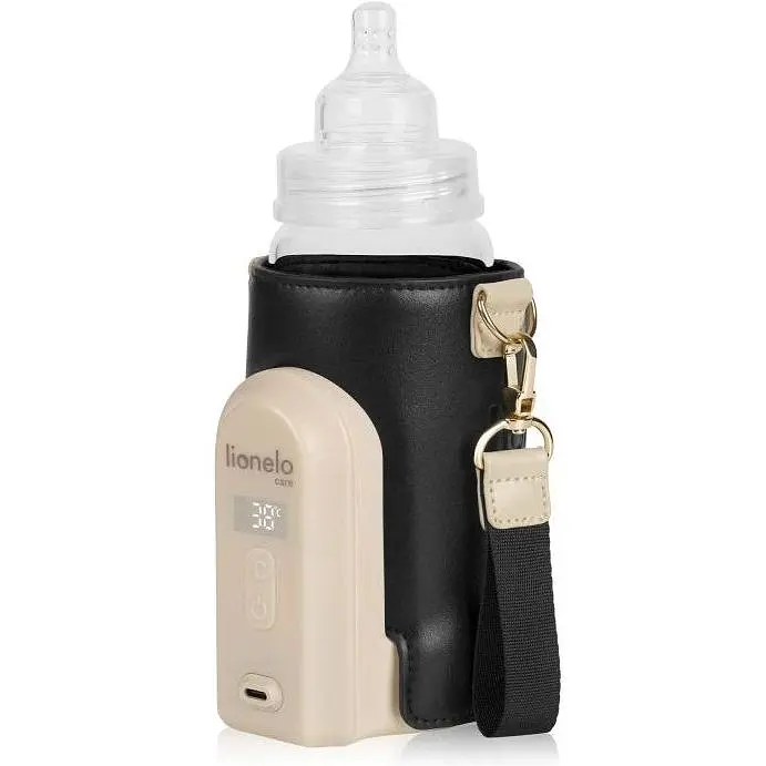 Підігрівач пляшечок Lionelo Thermup Go Evo Black Gold (LOC-THERMUP GO EVO BLACK GOLD) - фото 2