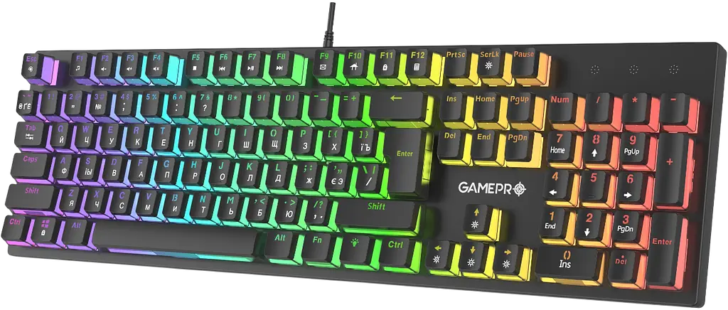 Клавіатура GamePro MK85R RGB Black - фото 2