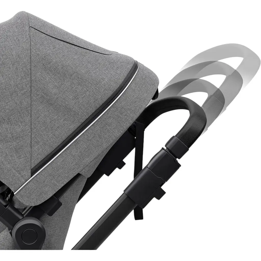 Дитяча коляска Thule Sleek Black/Grey Melange (TH 11000021) - фото 8