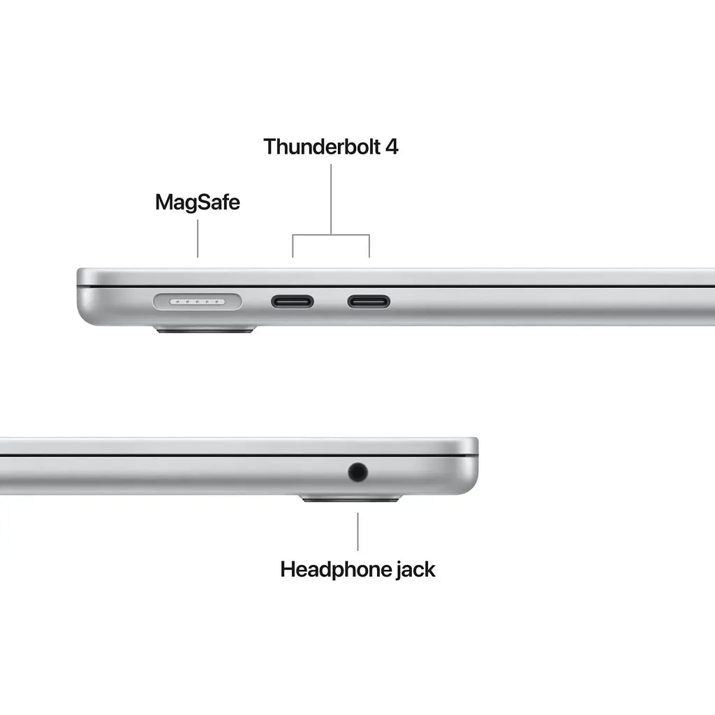 Ноутбук Apple 13.6 MacBook Air/ M5/16GB/1TB/UMA/MacOS/Silver (MDH84UA/A) - фото 6