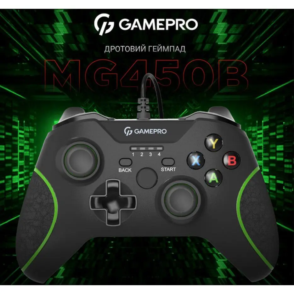 Геймпад джойстик GamePro MG-450 Black USB PC/PS3/Android - фото 8