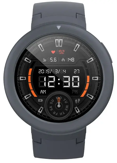 Смарт-часы Amazfit Verge Lite Grey A1818 - фото 3