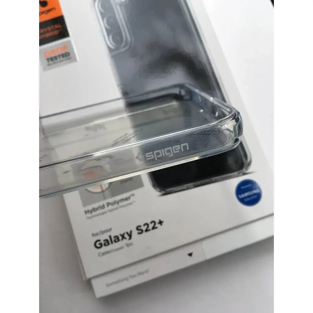 Оригінальний протиударний чохол Spigen Ultra Hybrid для Samsung Galaxy S22 Plus (6.6") Прозорий (ACS03954) - фото 6