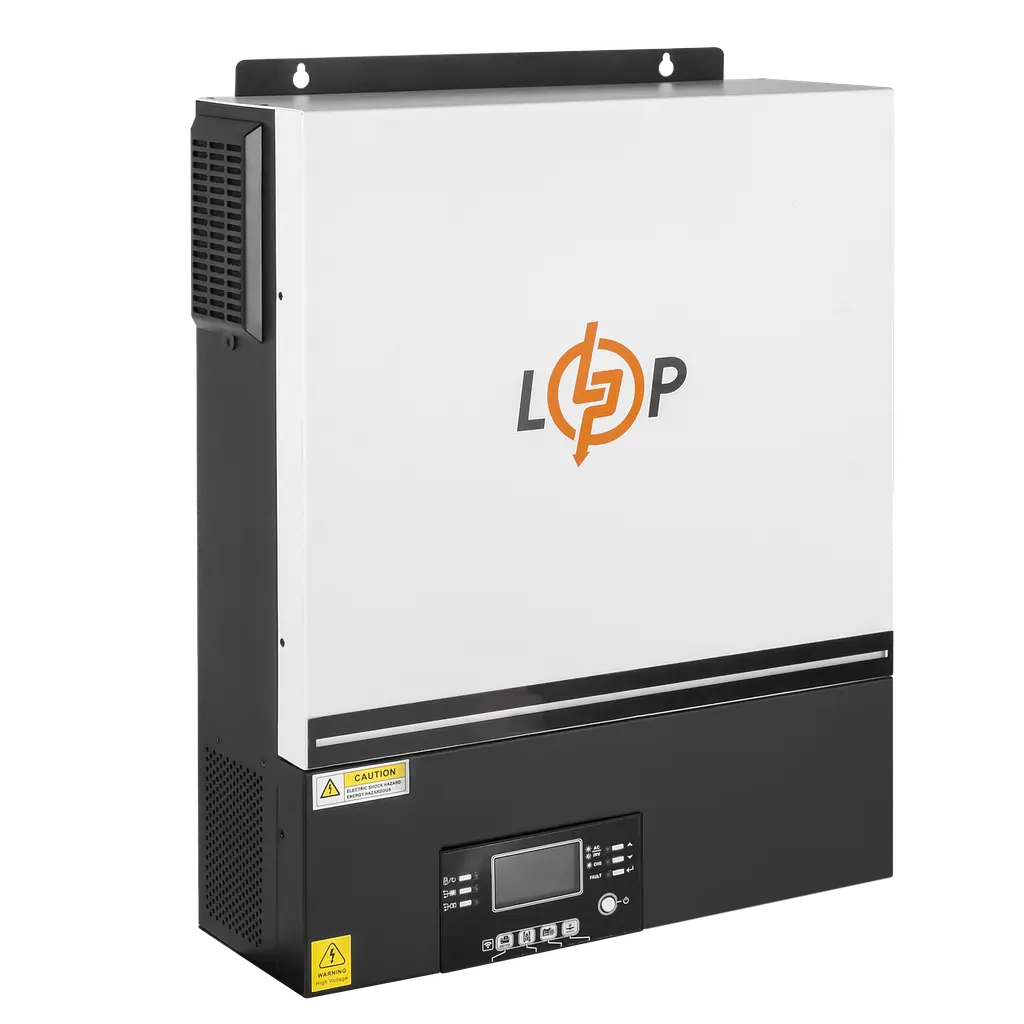 Гібридний сонячний інвертор (ДБЖ) LPW-HY-MAX-8000VA (8000Вт) 48V 80A MPPT 90-450V - фото 2