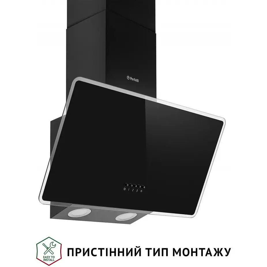 Витяжка Perfelli Vicco 6HM Nero - фото 2