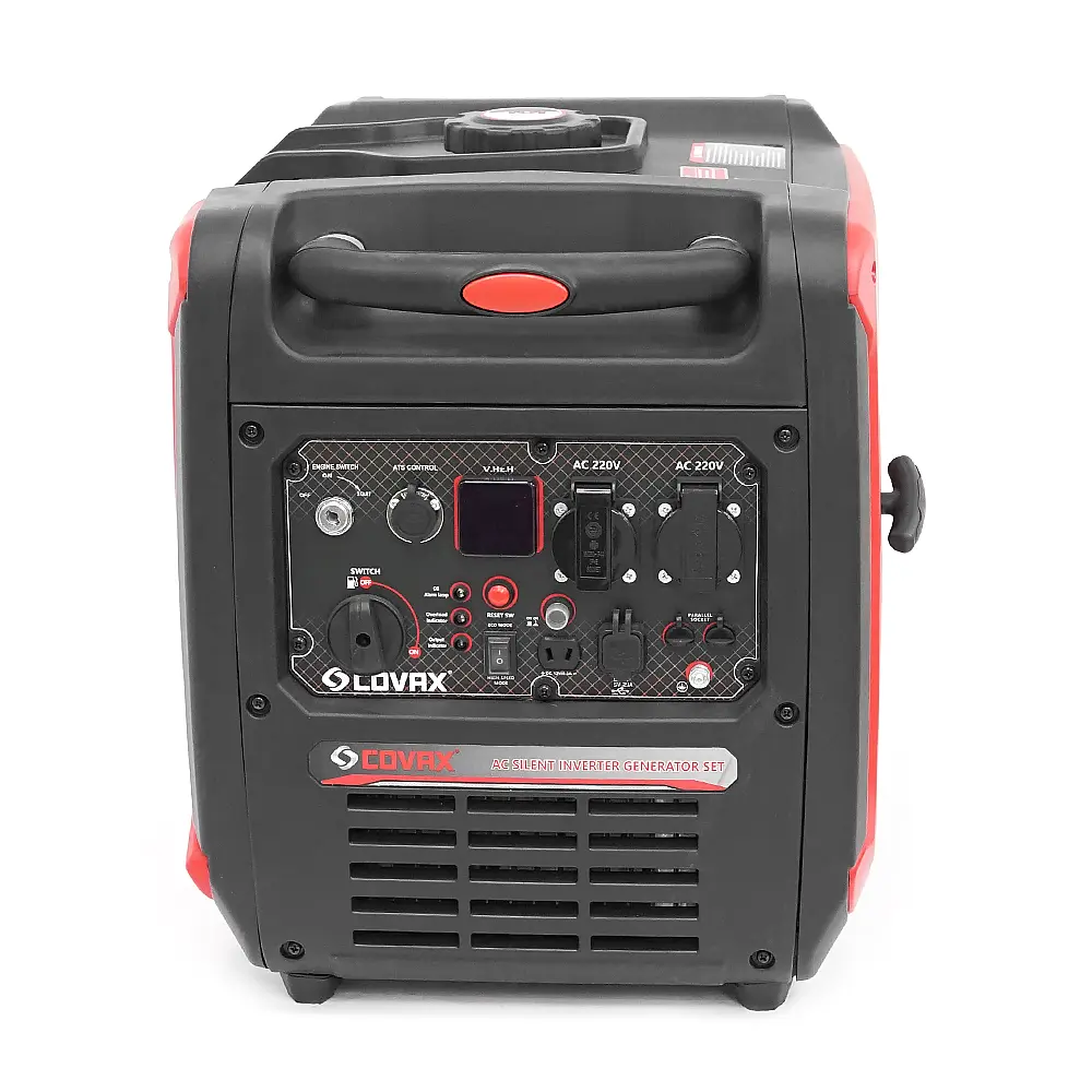 Генератор інверторний бензин COVAX CG8800i, 7.0kW, однофазний 220V, 50Hz, electrik starter, KM172Fi 4-stroke, бак 10L, 610х470х545mm, 45kg - фото 3