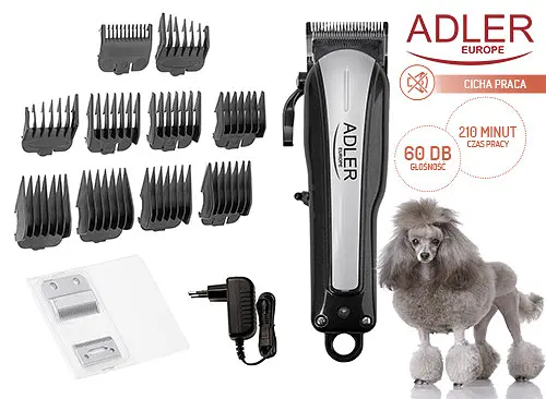 Машинка для стрижки тварин Adler AD 2828 - фото 8