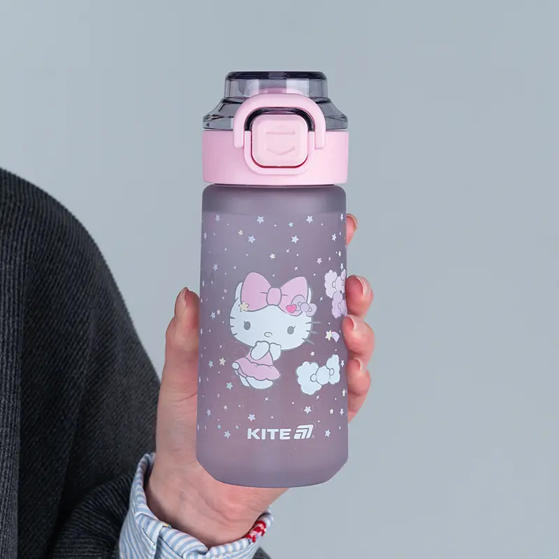 Бутылочка для воды Kite Hello Kitty серая 560 мл (HK25-1213) - фото 4