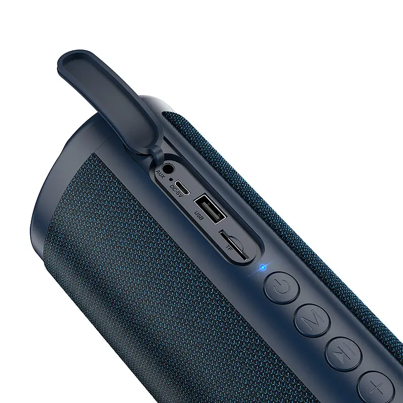 Портативна акустика Hoco Bella sports True Wireless speaker IPX5 HC4 сіра - фото 4