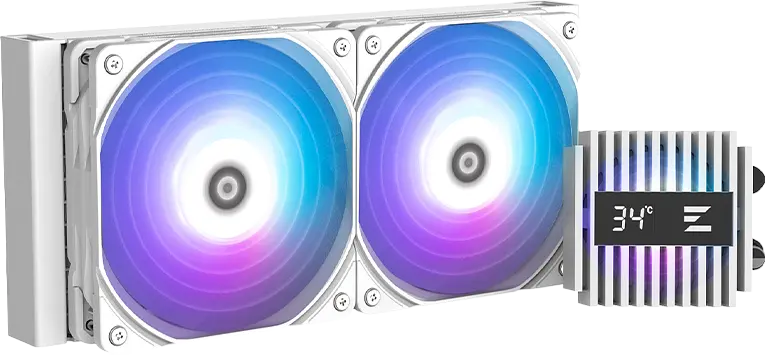 Водяне охолодження Zalman Alpha 2 A24 ARGB White